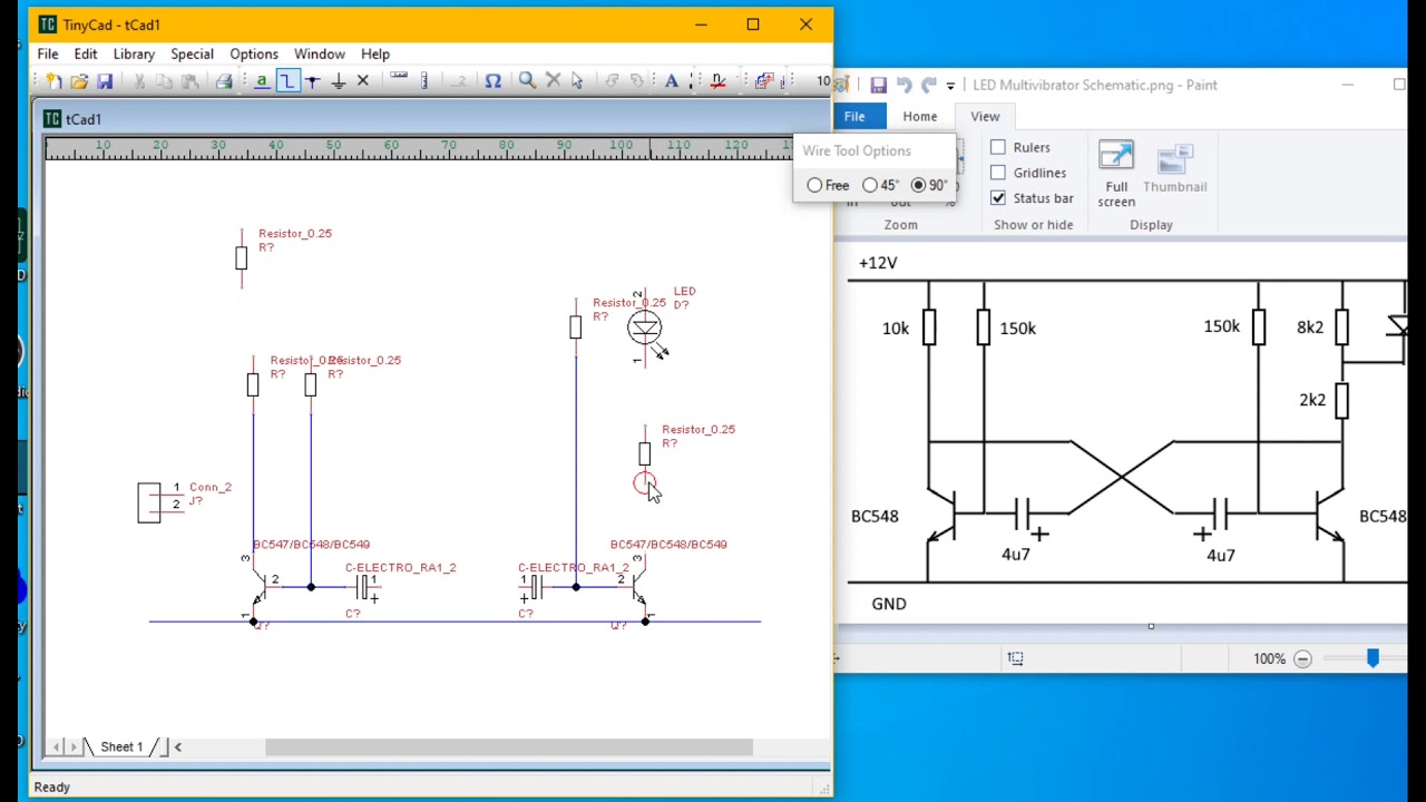 Download TinyCAD The Open Source Schematic Editor For Windows