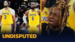 Lil Wayne believes LeBron, AD \& Lakers can go ‘all the way’ this season | NBA | UNDISPUTED