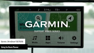 Support: Route Planning on the Garmin DriveSmart™ 66/76/86 screenshot 5