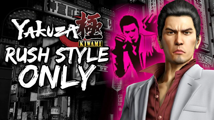 How I Beat Yakuza Kiwami Only Using Rush Style