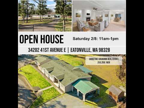 34202 41st Ave, Eatonville, WA home video tour