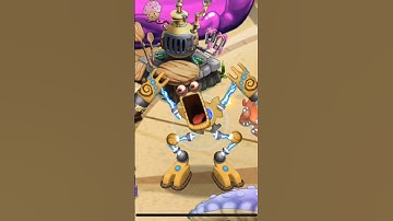 Reacting to Wubbox on FIRE OASIS! 🤖 | #mysingingmonsters