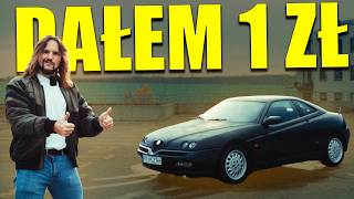 Widz wcisnął mi auto za 1 zł (to Alfa z krzaków)