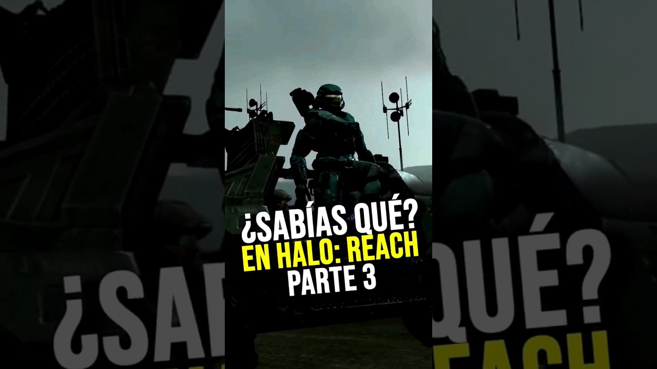 ¡El final ALTERNATIVO de Halo: Reach! #short #halo #videojuegos #curiosidades