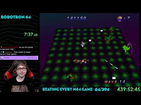 Thabeast Plays Robotron 64 part 1