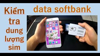 Hướng Dẫn Kiểm Tra Dung Lượng Data Softbank Đã Sữ Dụng screenshot 4