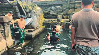Purifying souls in holy water of
