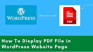 How To Add PDF Viewer in WordPress | Display PDF File in WordPress Website | Learn To Earn