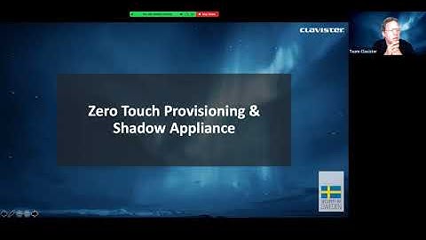 Clavister TechTalks Webinar InControl