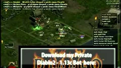 Download PRIVATE Diablo 1.13c Bot - Diablo 2 - myD2 (OLD VERSION).mpg