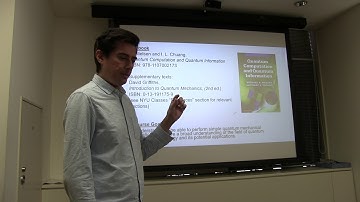 L1 Overview : Introduction to quantum computing course 2020