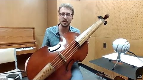 Tour of the Orchestra - The Baroque Cello and Viola da Gamba: Musical Origins