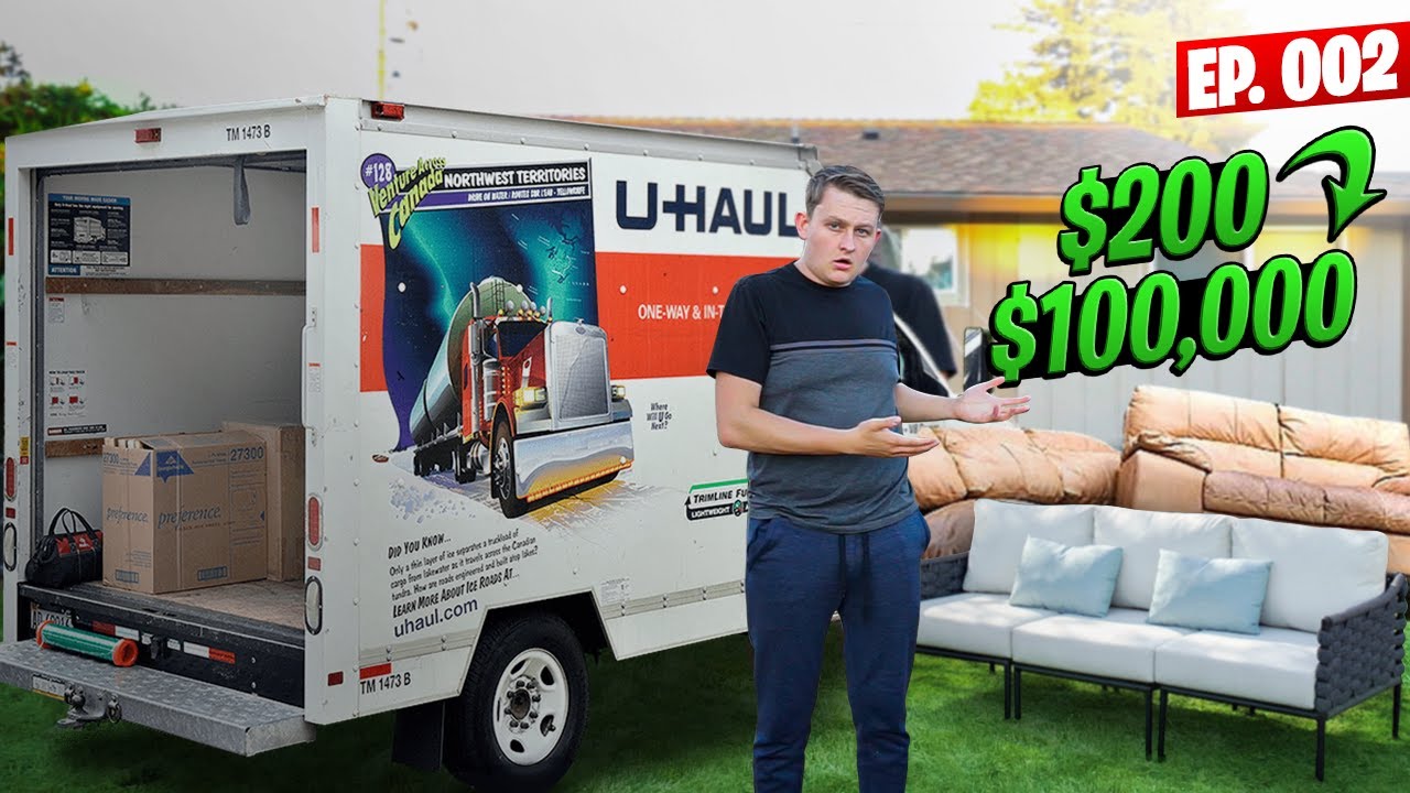 Huge Couch Haul 100,000 Challenge EP. 002 YouTube
