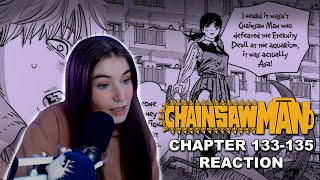 A SENTIMENTAL DRIVE (Asa is down BAD) - CHAINSAWMAN  MAN PT 2 CHAPTER 133-135 MANGA REACTION