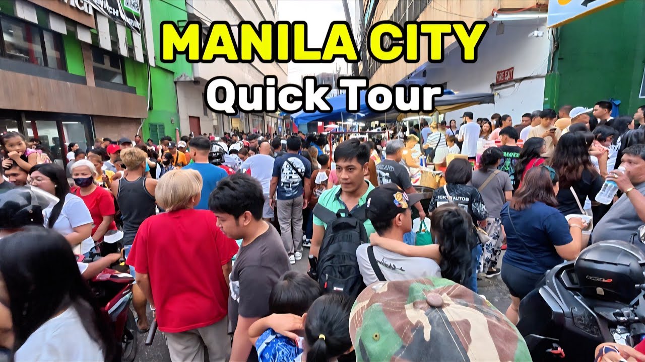 Quiapo, Manila Philippines  Quick Tour | POV Walk Asmr  | Quiapo Street Market Tour 2026