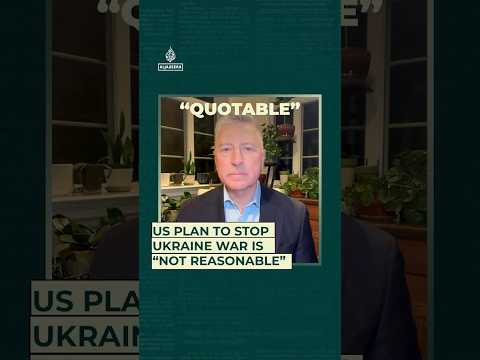 US plan to stop Ukraine war is “not reasonable”