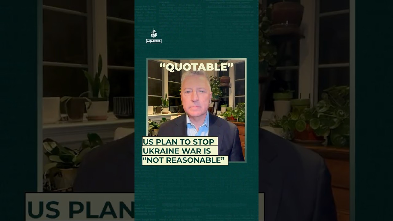 US plan to stop Ukraine war is “not reasonable”