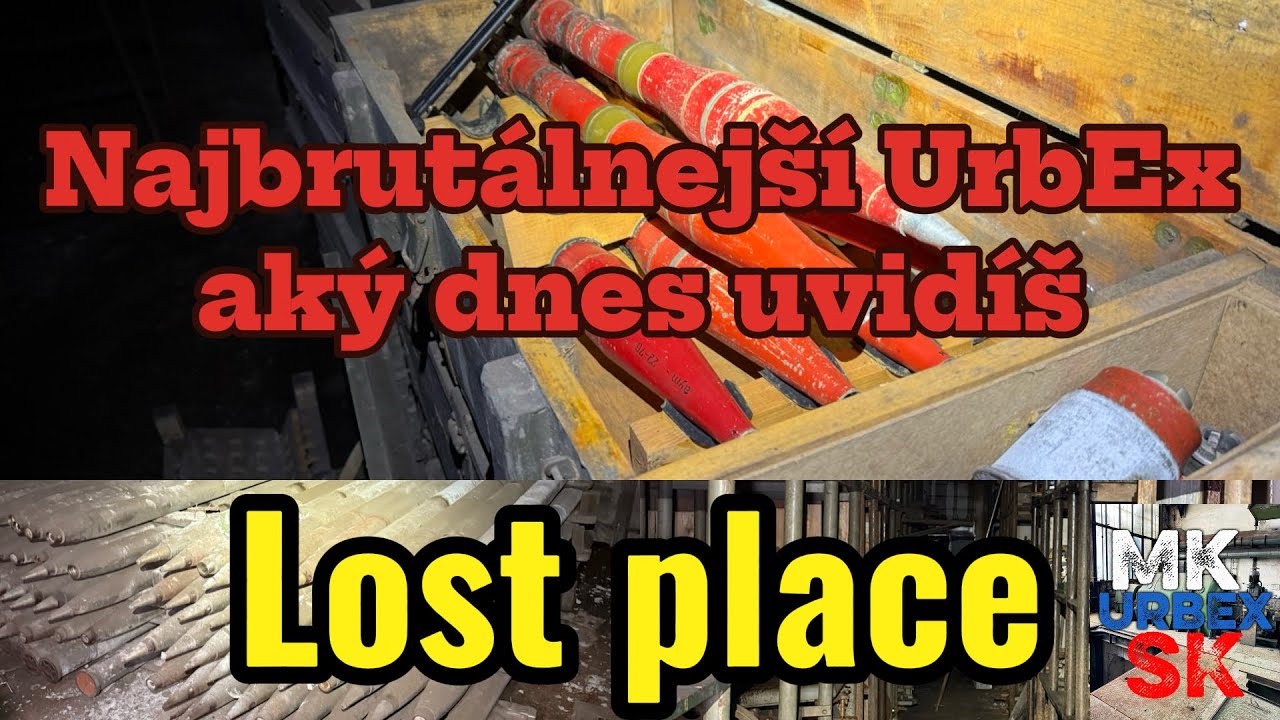 🪖 TOP SECRET Megaobrovská podzemná továreň vojenskej techniky a delostreleckej munície LOST PLACE 🇸🇰