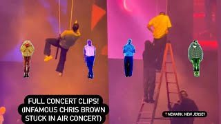 Chris Brown 11:11 Tour 6/12/2024 Newark New Jersey! (Gets Stuck In Air)