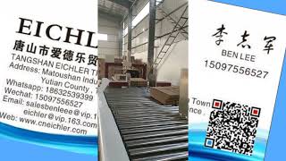 Fully automatic inline strapping machine for the corrugated industry