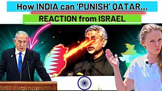 Qatar EXP0SED! | Israeli media reacts to INDIA VS QATAR... | Karolina Goswami