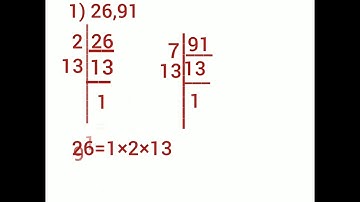 Lcm and Hcf of 26,91 trick #Lcm and #Hcf of #26,91#trick #shorts #maths