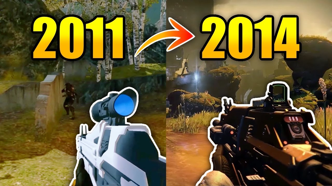 Destiny looked like THIS in 2011? (Pre-Alpha Gameplay)