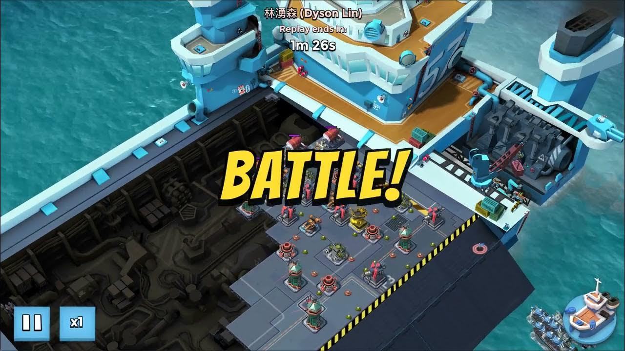 Rank 20 4ER Extra Shock Launchers! Global 313 [Boom Beach Warships