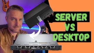 Server vs Desktop PC's Explained | Side by Side Hardware Comparison