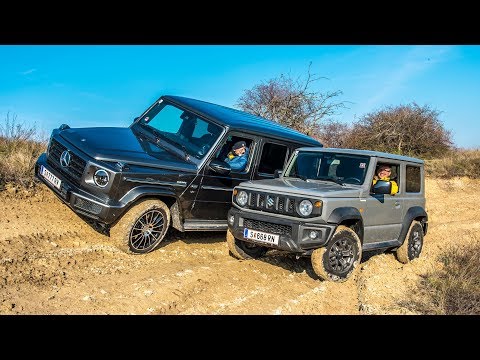 Test: Suzuki Jimny vs. Mercedes G | ÖAMTC