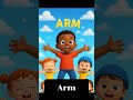 Body word song for kids