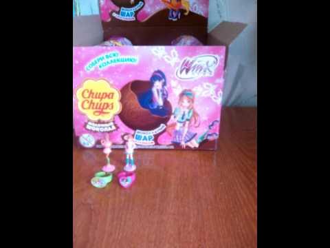 Шоколадные яйца винкс. - YouTube