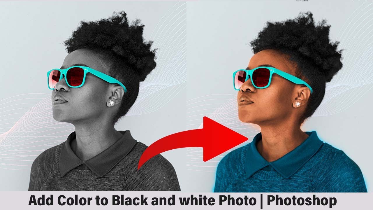 Colorize Black And White Photos To Color In Photoshop YouTube Colorize Black And White Photos To Color In Photoshop YouTube