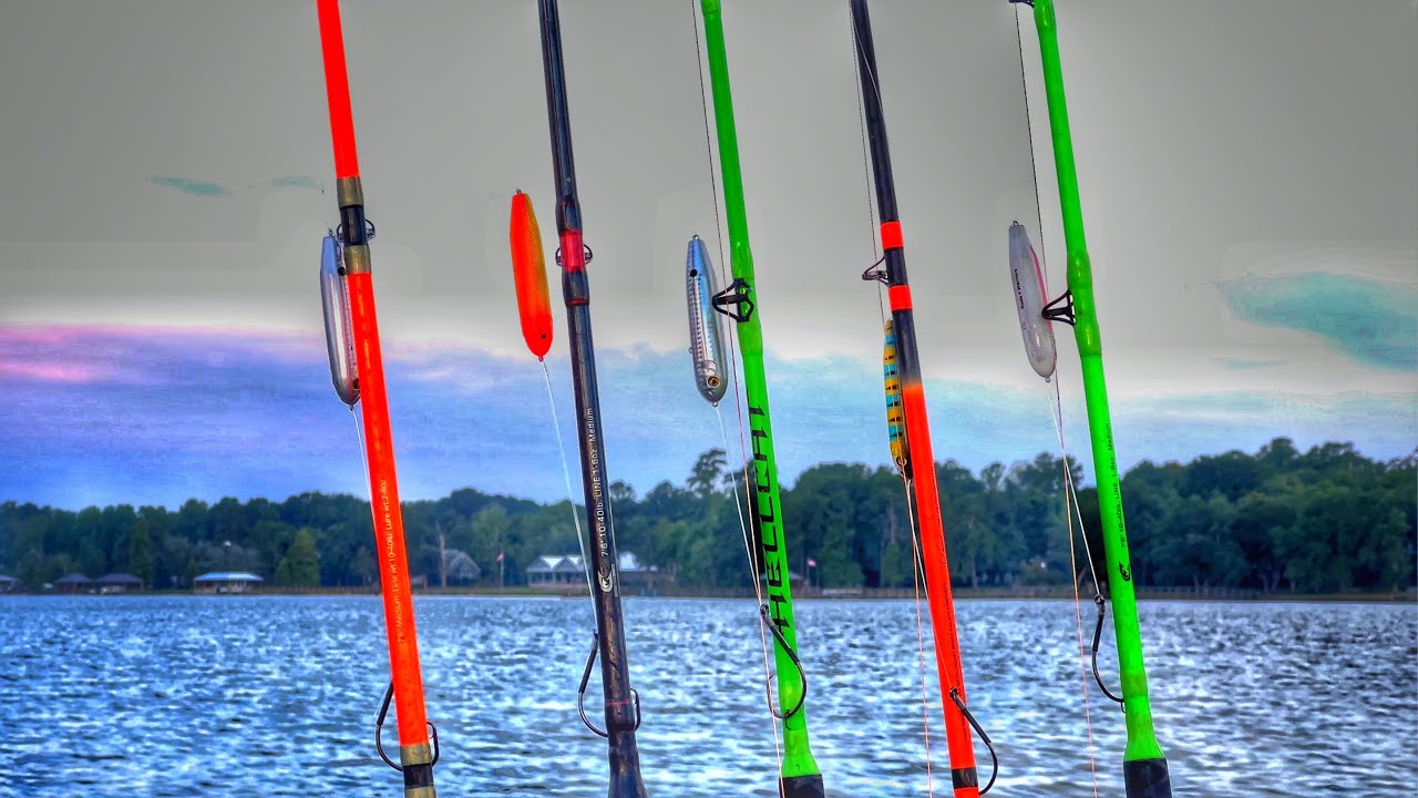 Ловля сома троллингом (Как ловить сома троллингом на Санти Купер)