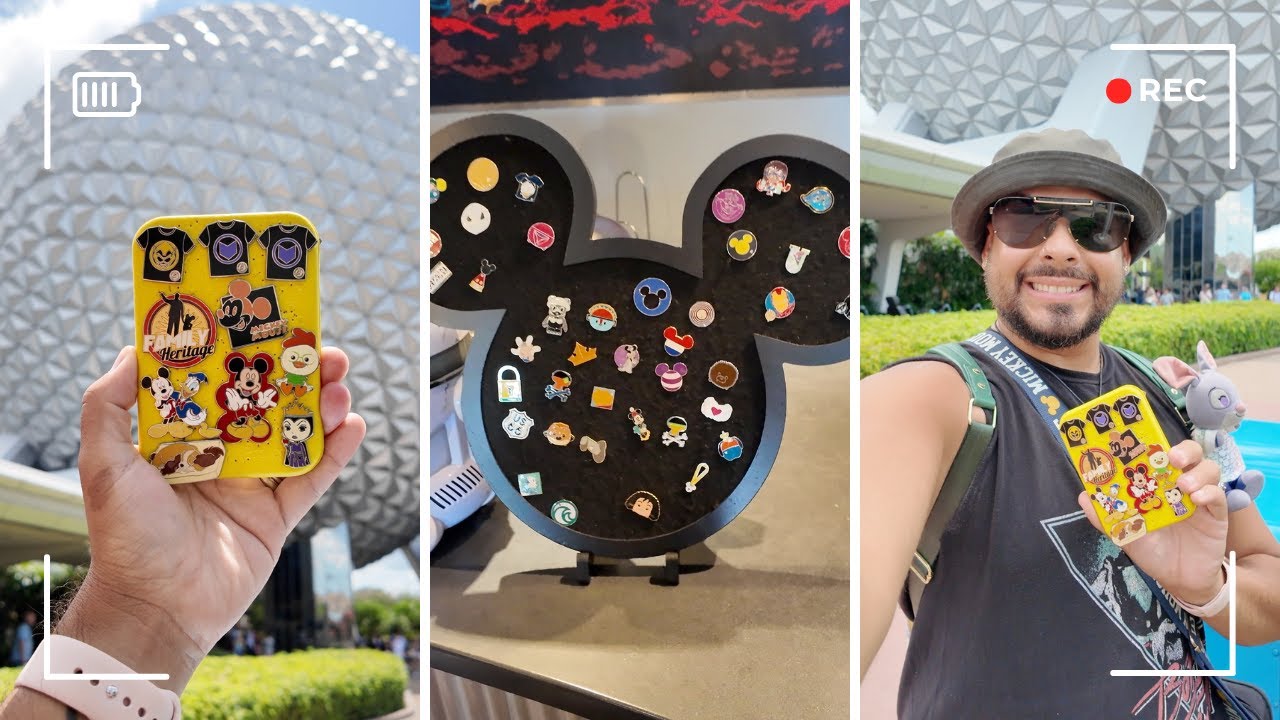 Searching For Alphabet Pins At EPCOT - June 2025