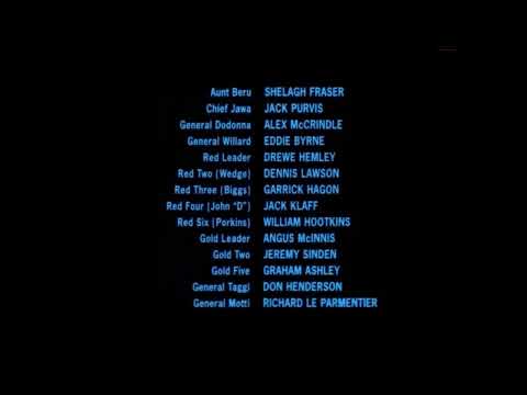Star Wars: A New Hope: Credits (High Toned)