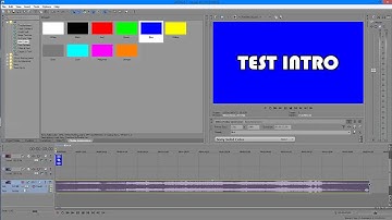How To Make A Intro Video With Sony Vegas Pro 12
