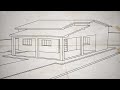 Desenhando uma residência - Video completo de como desenhar uma casa