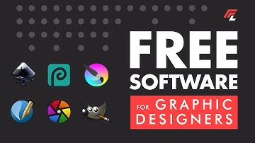 6 Free Software and Tools Every Graphic Designer must know! #graphicdesign #opensource