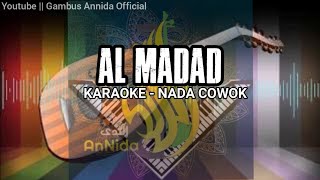 Karaoke  Nada Cowok  Almadad Gambus Balasic gambusannida