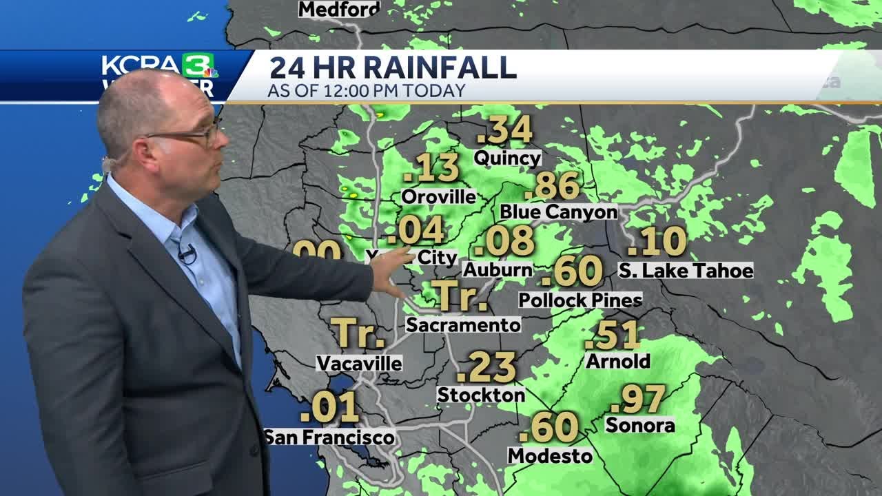 Northern California forecast | A look at rain and snow totals on ...