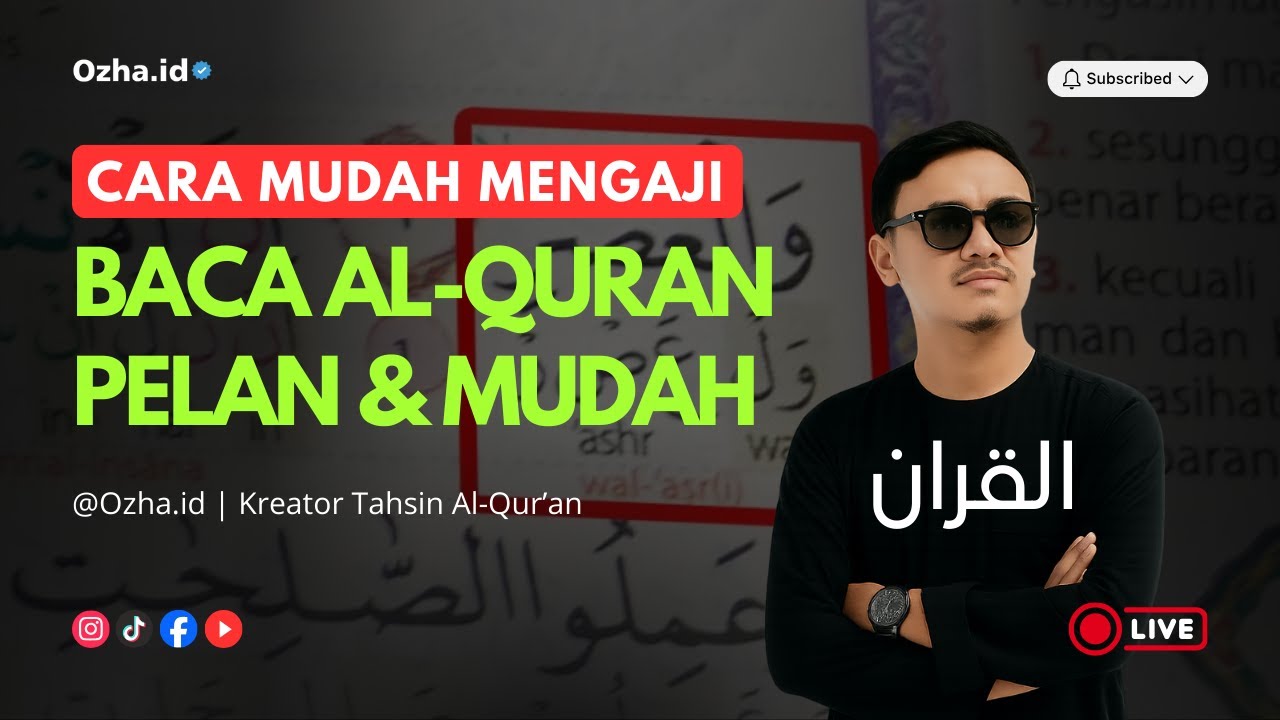[PART 162] BELAJAR TAJWID & BACA AL-QUR'AN BERSAMA 