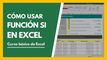 Usar la función SI en Excel: usarla con una o varias condiciones 👩‍🏫 Tutorial Principiantes