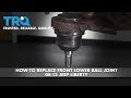 How to Replace Front Lower Ball Joint 08-12 Jeep Liberty