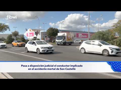 Prisión provisional para el implicado en el accidente mortal de Son Castelló