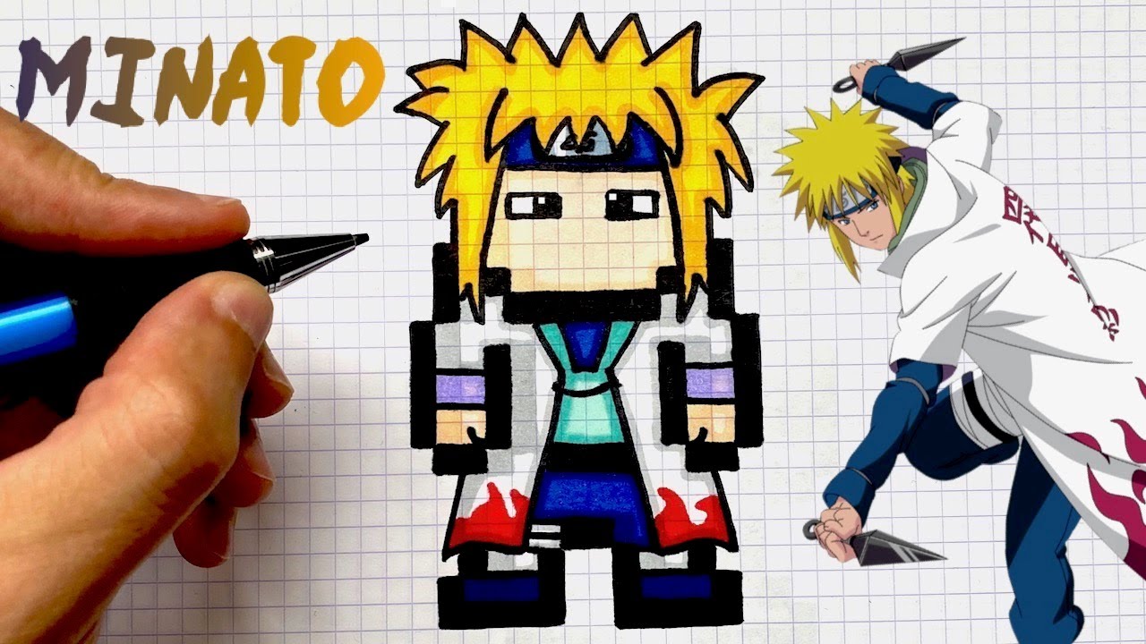 Pixel Art Naruto Sage Mode Dessin Facile Pour Les Enfants Images