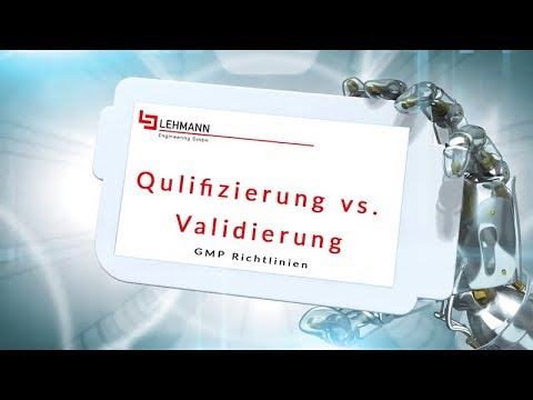 GMP – Richtlinien : Qualifizierung und Validierung