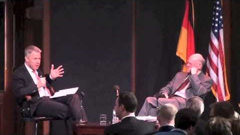 2014 TRANSATLANTIC PARLIAMENTARY RELATIONS TALK by Norbert Lammert and Peter Kloeppel