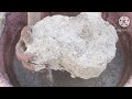 New|White Concrete Water Crumbling ASMR
