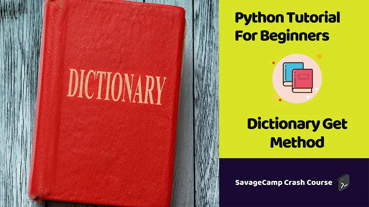 Python Dictionary Get Method | Python Tutorials For Beginners